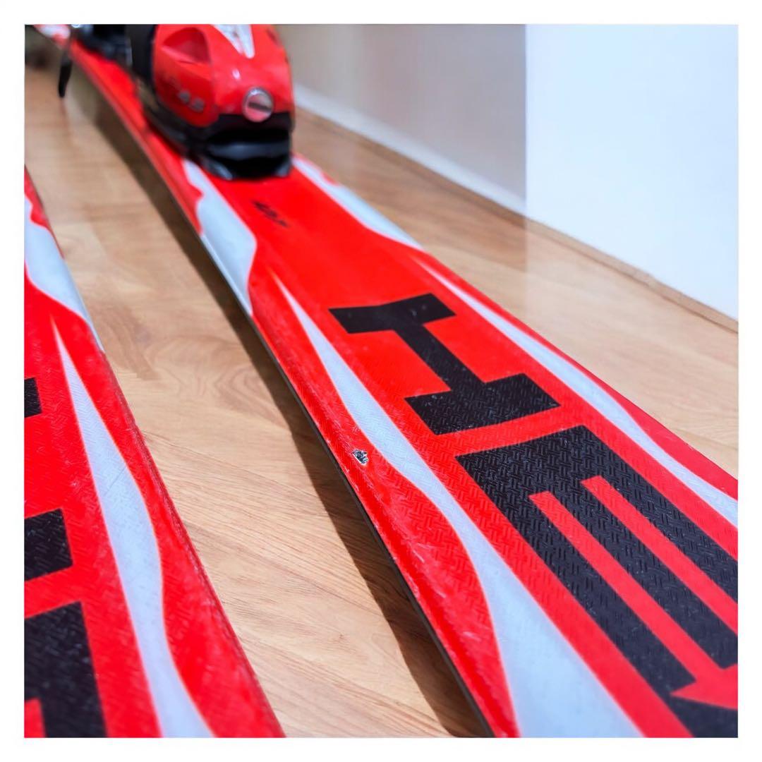 【ジュニア用】HEAD SUPER SHAPE 127cm スキー板 初心者向け