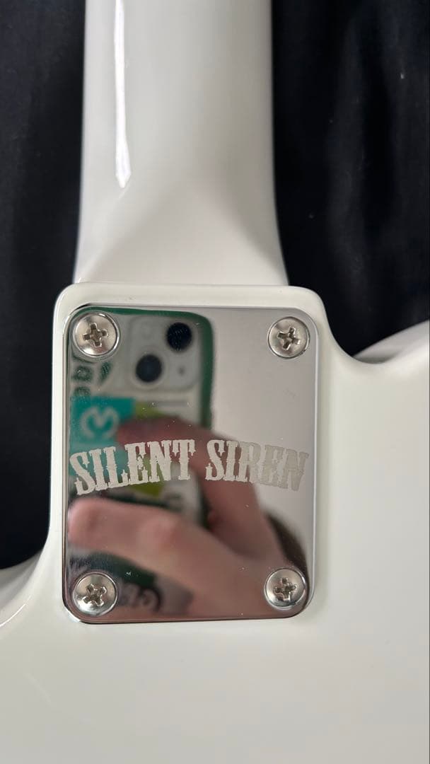希少　SILENT SIREN Telecaster Arctic White