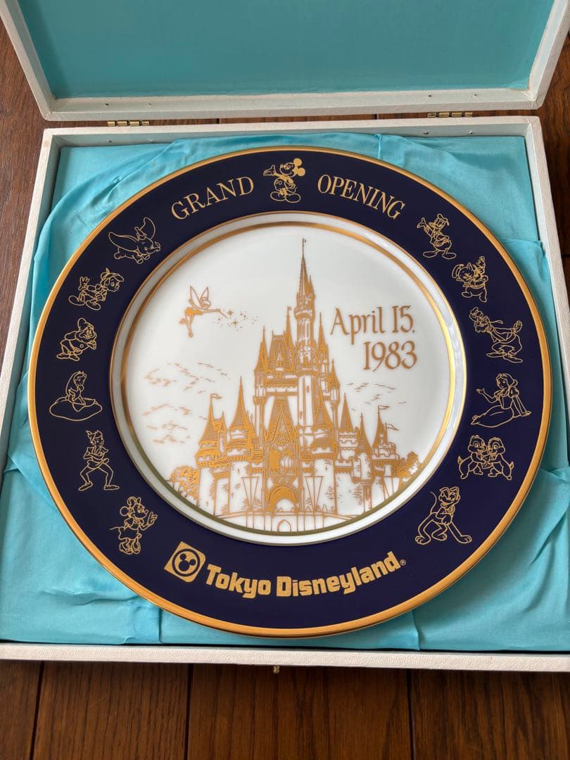 【非売品】1983年東京ディズニーランド開園記念プレート
