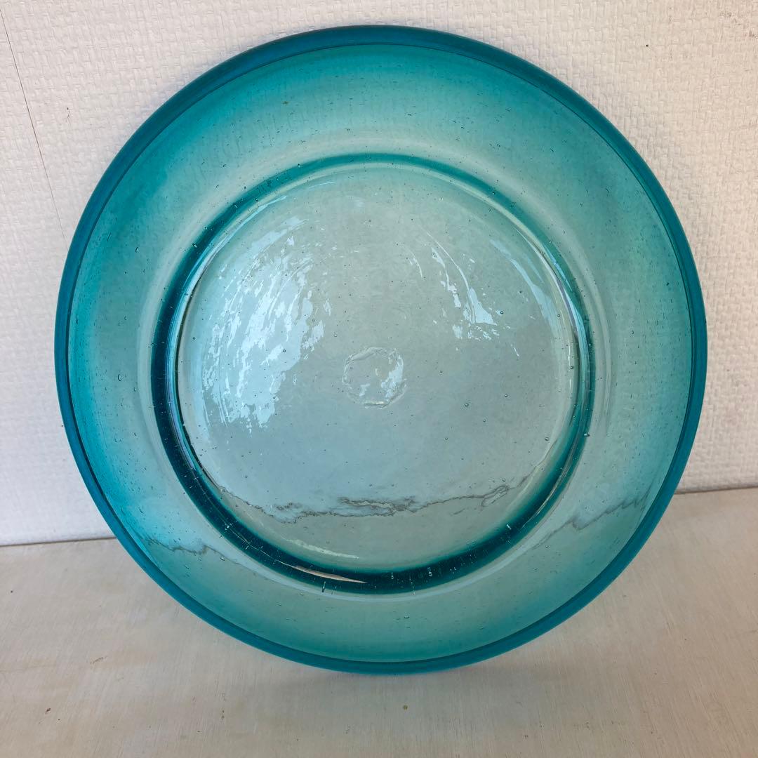 吹きガラス　倉敷ガラス　皿　横山秀樹？ 　小谷真三　内田鋼一　安藤雅信