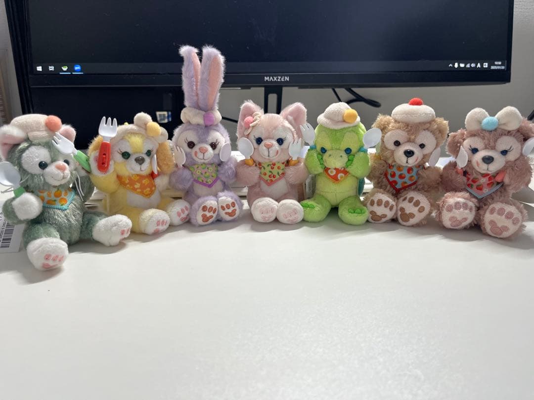 ワンダフルキッチン　ぬいぐるみチャーム　7種セット