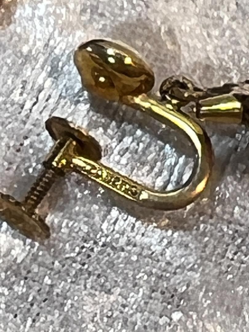 モーニングジュエリー　ヘヤーアクセサリー　ゴールド12ct