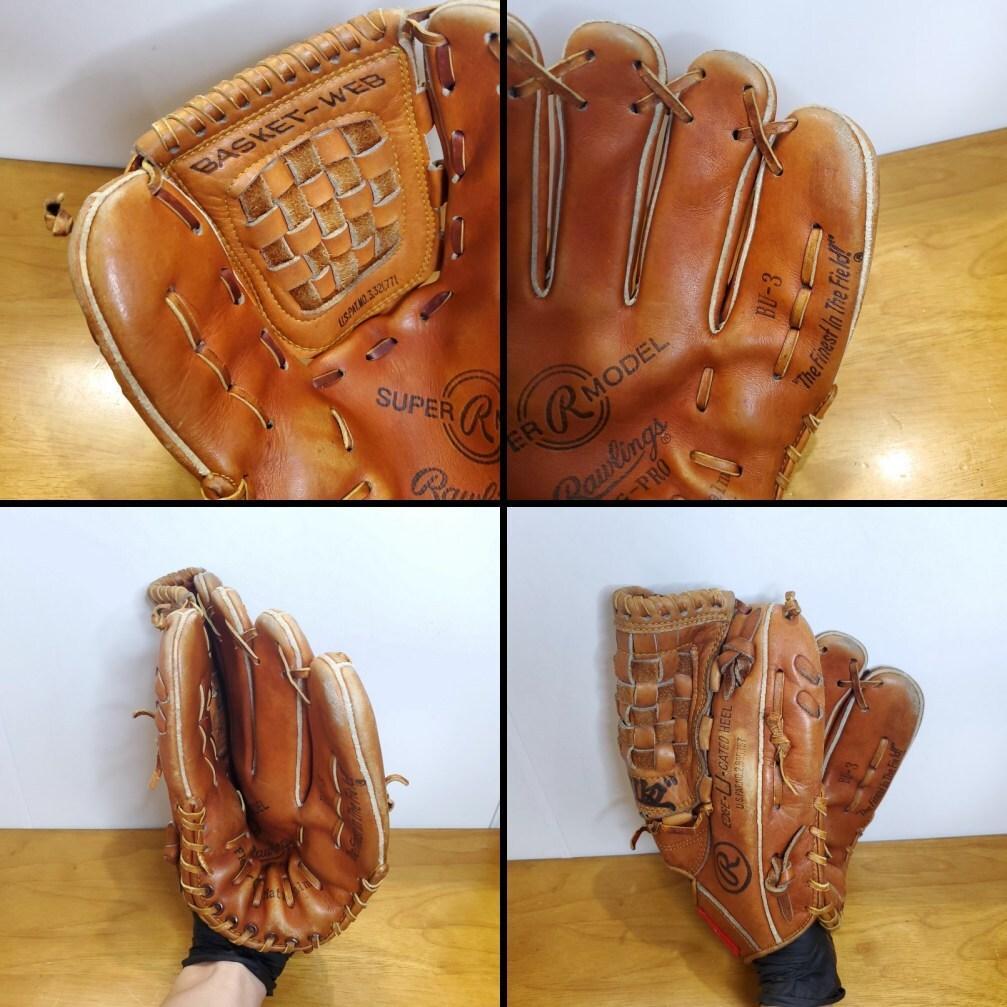 ローリングス 羽田耕一モデル BU-3 ビンテージ 内野用 軟式グローブ