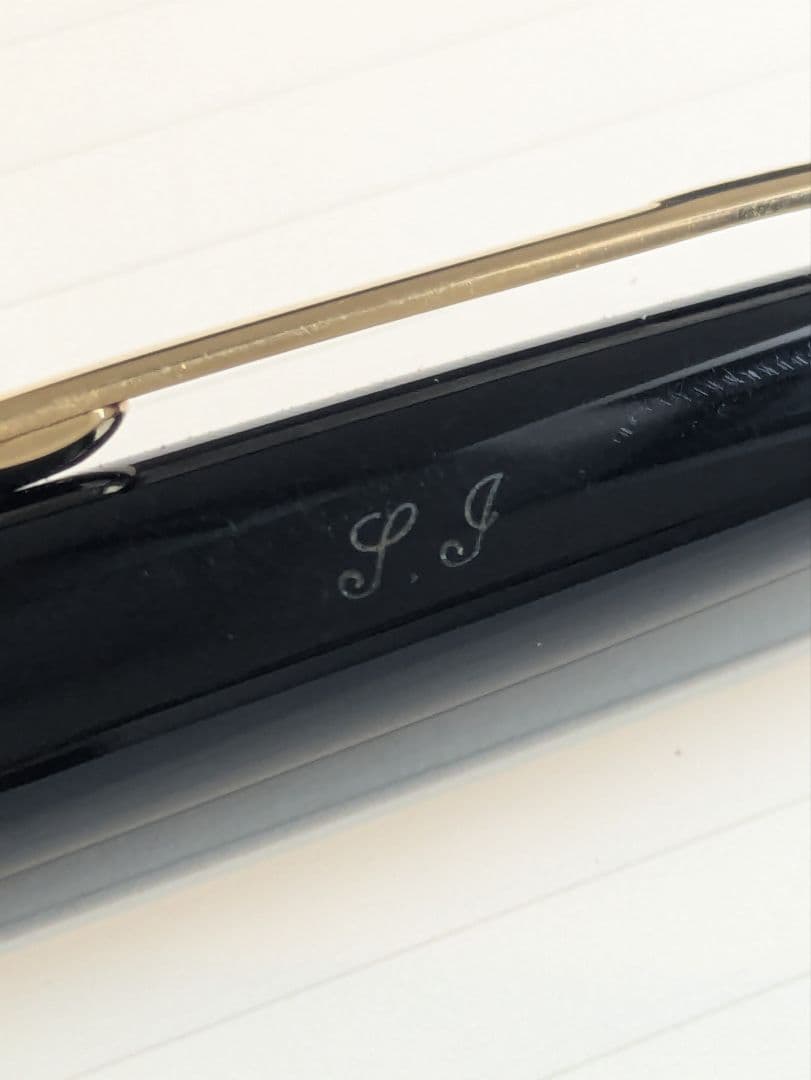 モンブラン　マイスターシュテュック164　ボールペン　ネーム