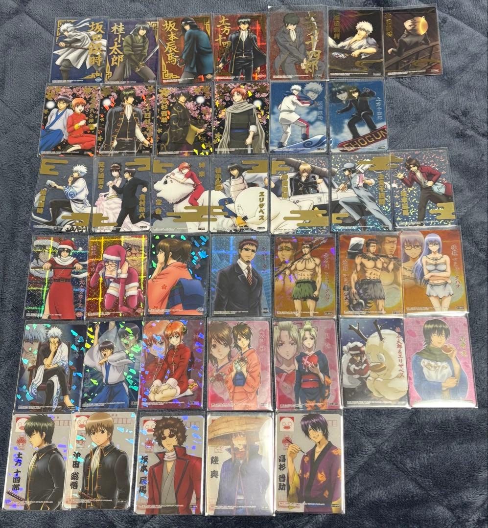 銀魂 クリアカード カードガム ウエハースカード まとめ売り【515枚】