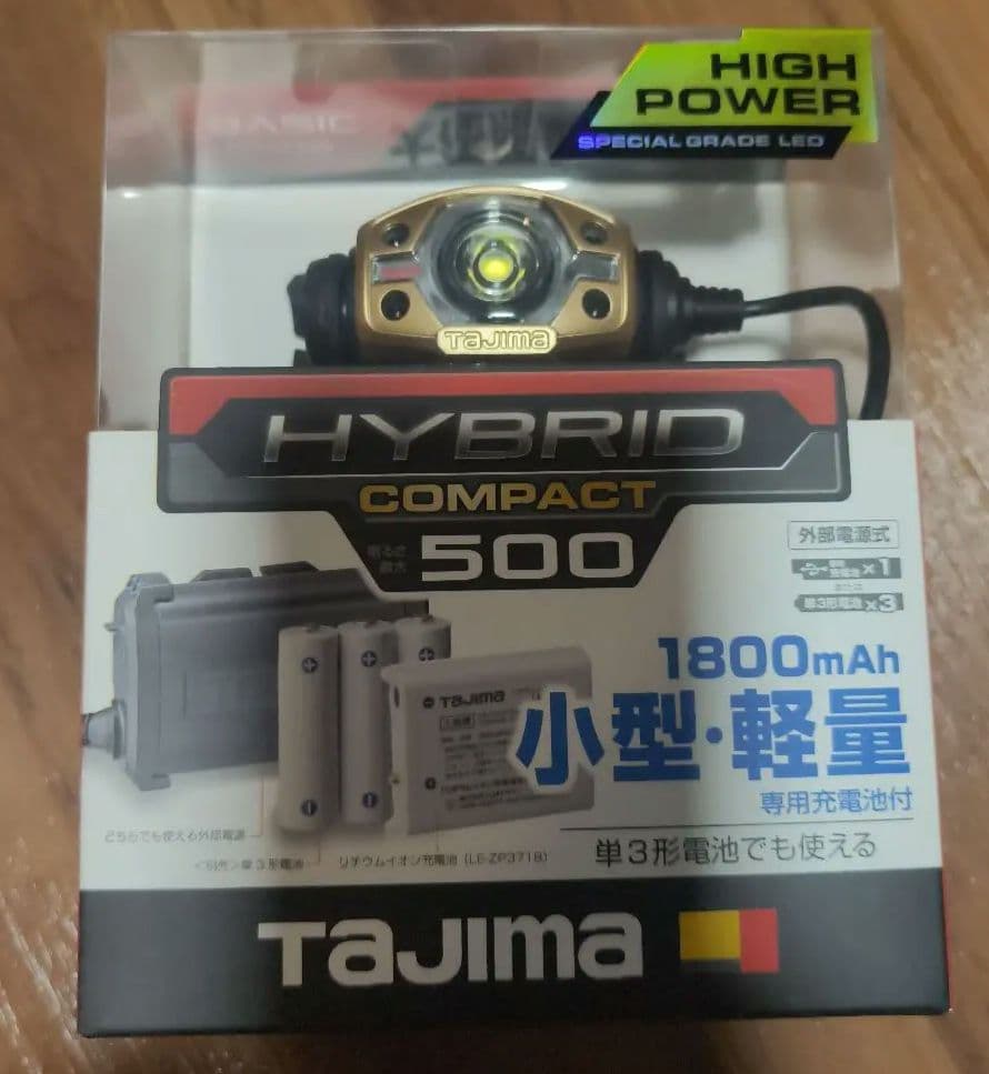 TAJIMA HYBRID COMPACT 500ヘッドランプ　2個セット