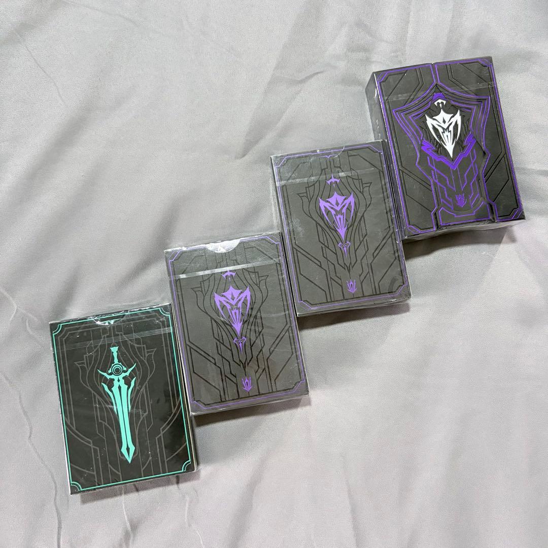 Trident & Sword Playing Cards 4種セット