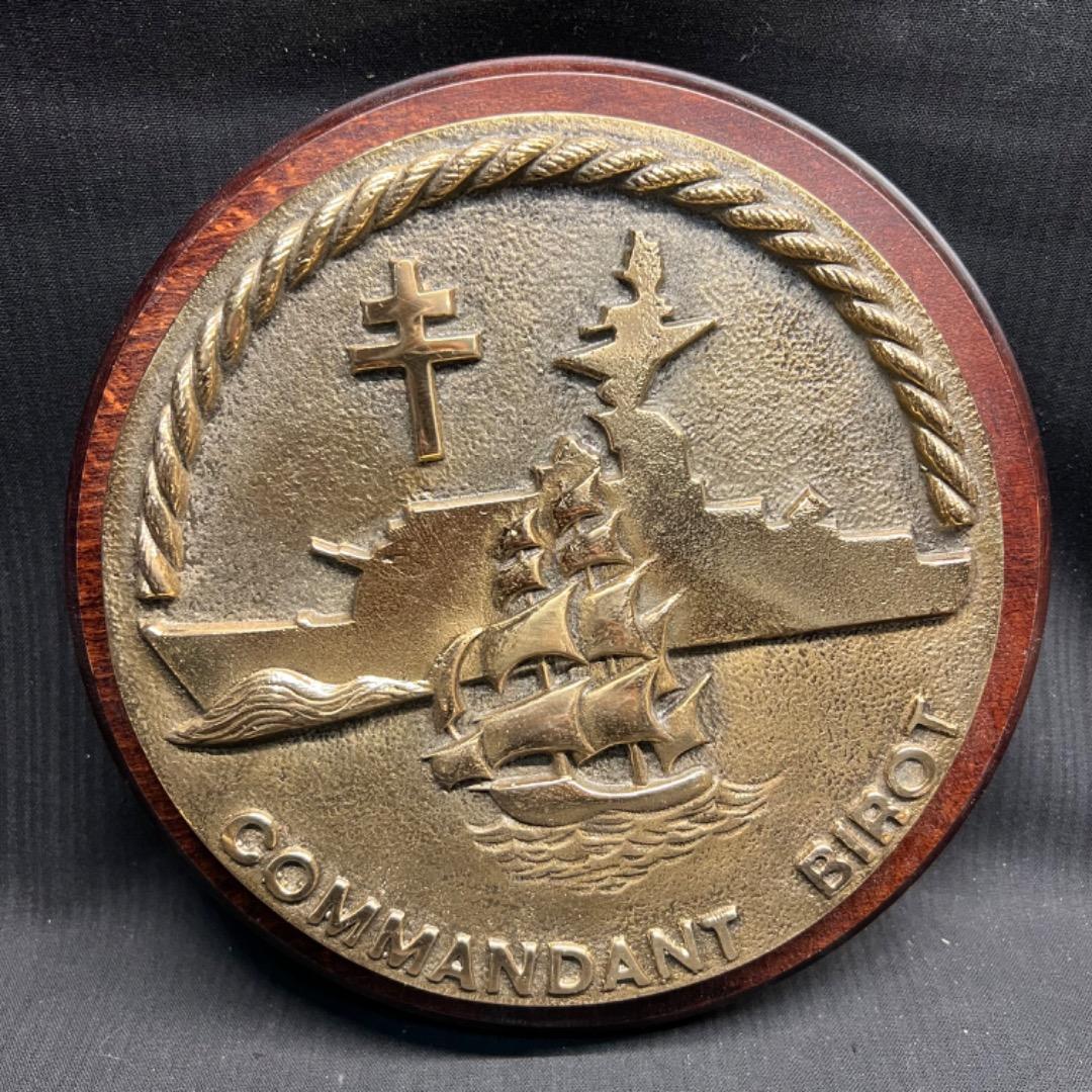 〇Kb右1024 コマンダン・ビロ フランス海軍 壁掛け など 3点まとめ