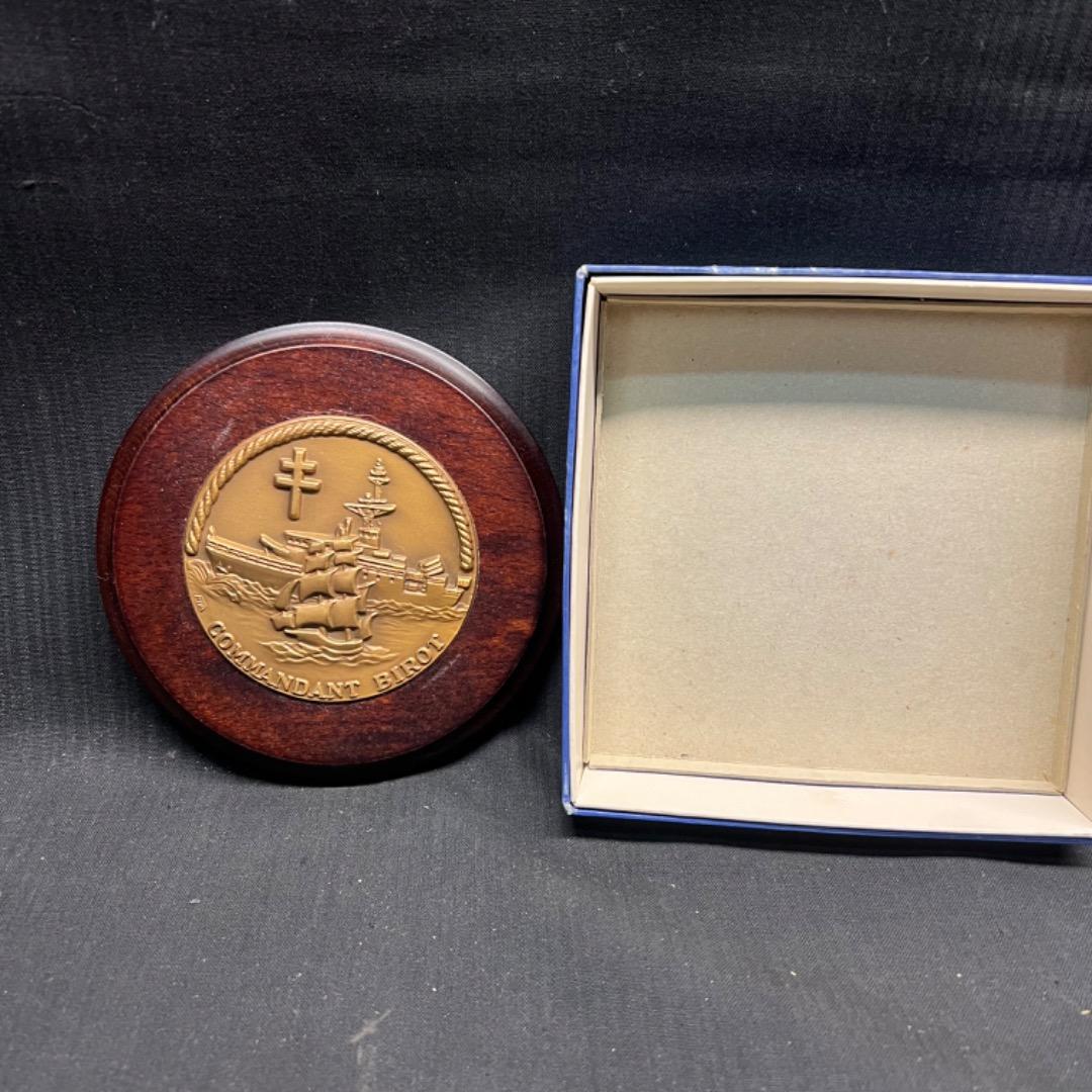 〇Kb右1024 コマンダン・ビロ フランス海軍 壁掛け など 3点まとめ