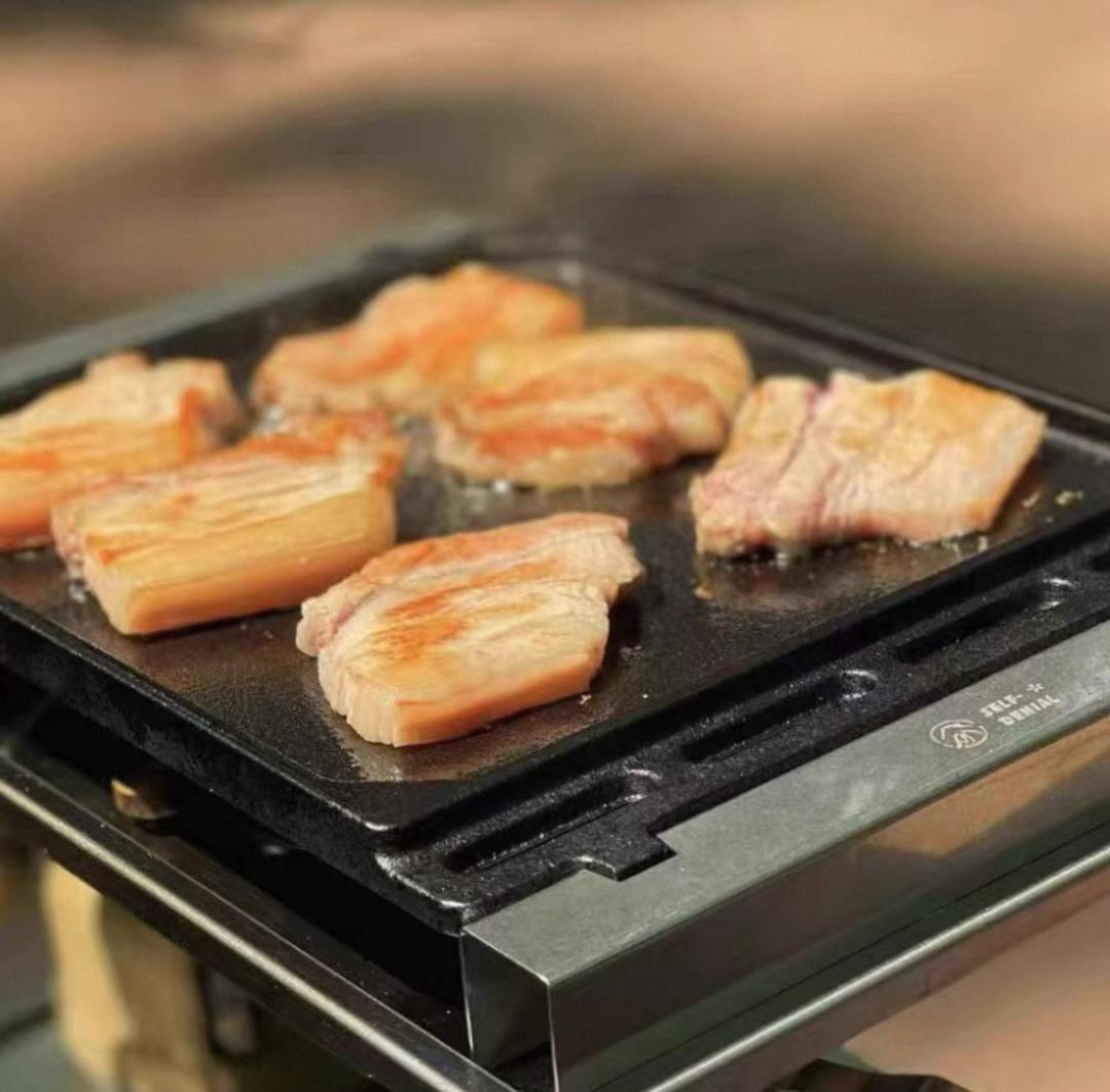 新品 スノーピーク フラットバーナー専用 本格グリル 鉄板