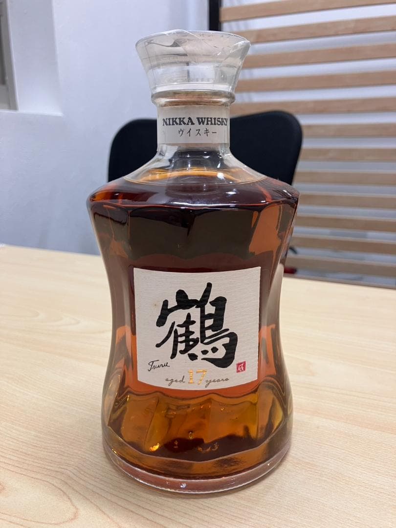 ニッカウヰスキー　鶴　17年　未開封　冷暗所保存
