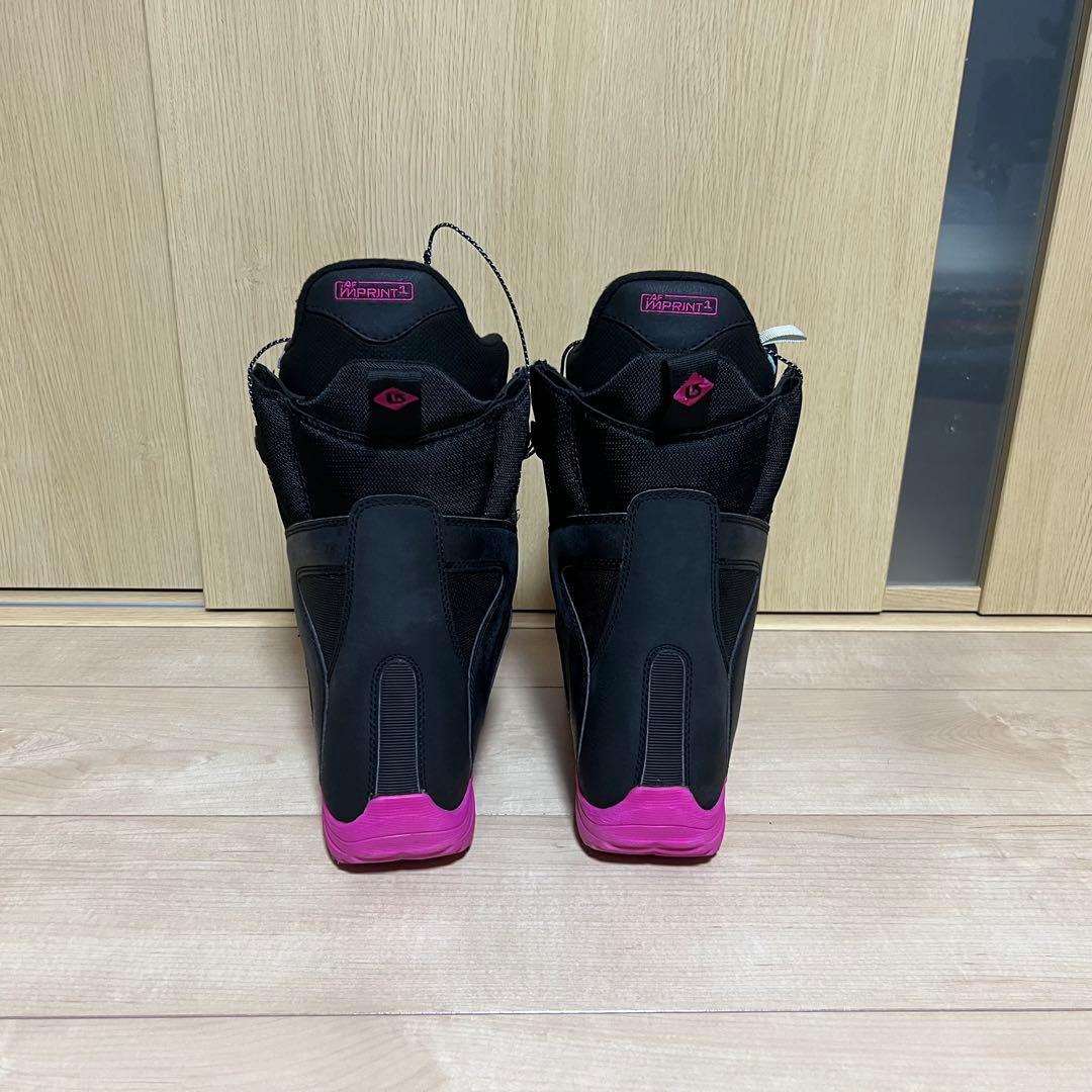 【極美品】BURTON スノーボードブーツ 女性用 黒/ピンク