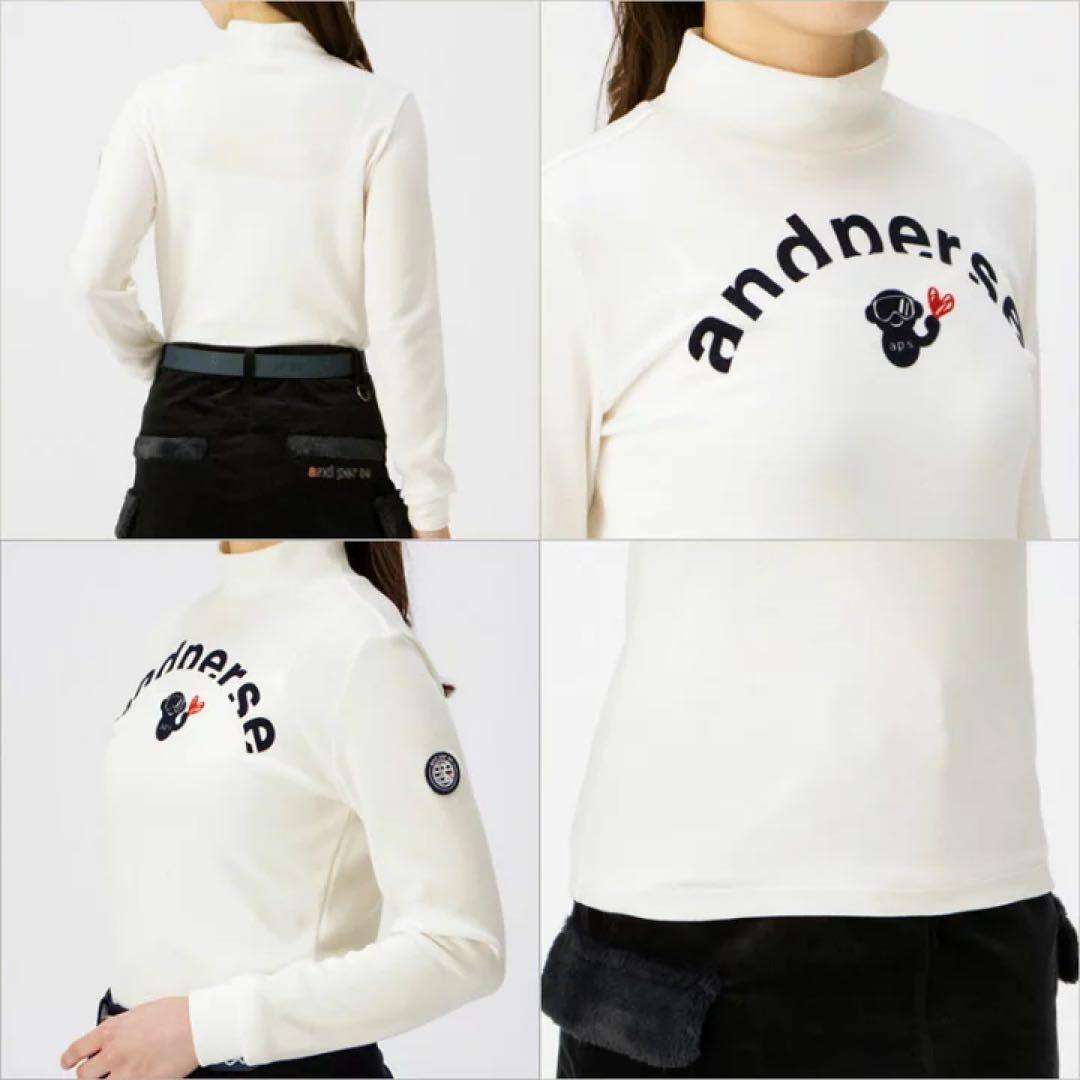 【新品未使用】アンパスィ モックネック 長袖シャツ