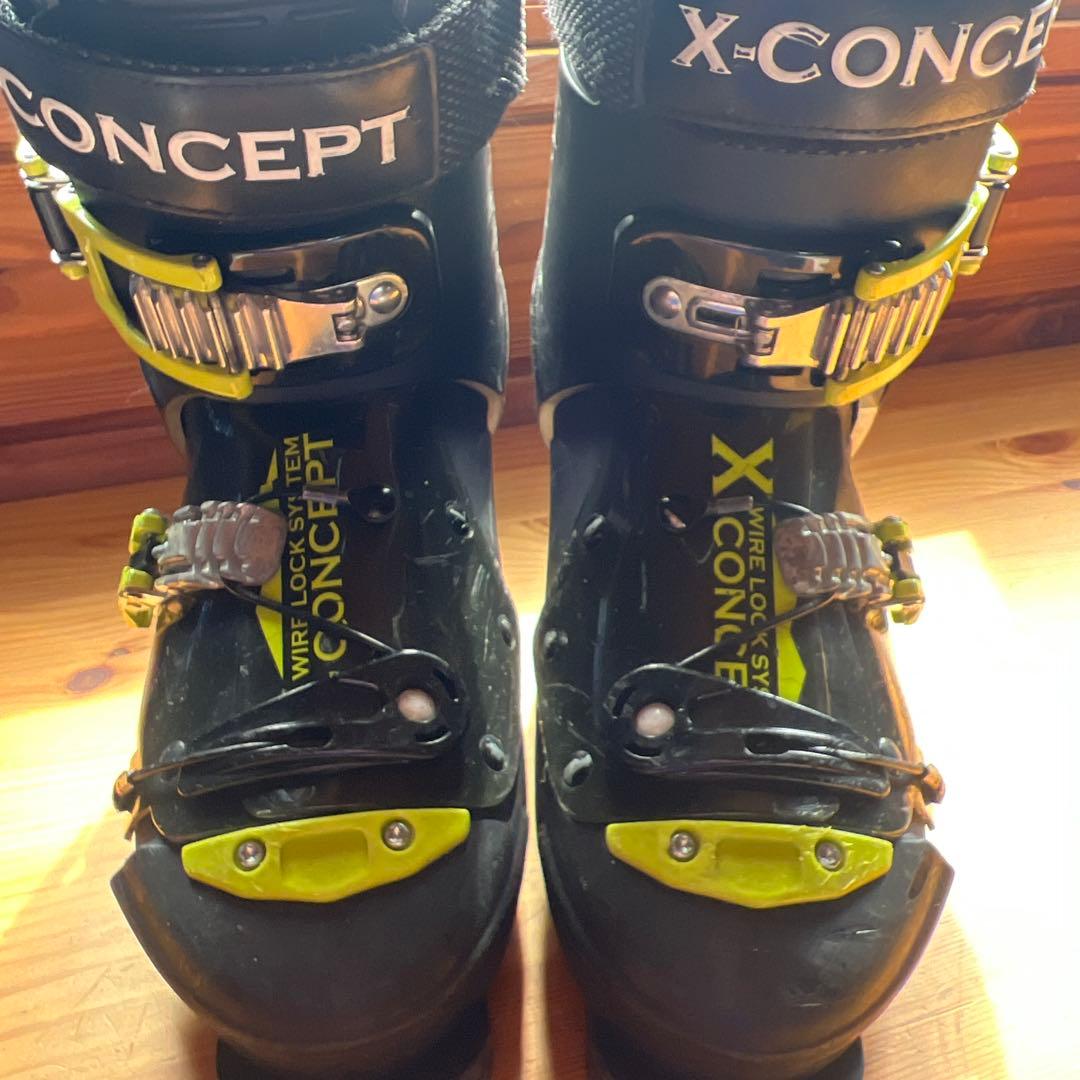 X-conceptスキーブーツ【317mm】 27.5cm 黒