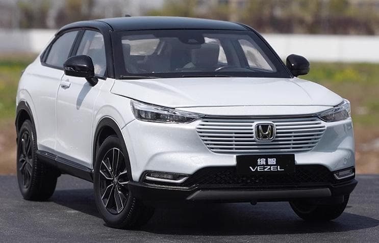 ミニカー 1/18 ホンダ ヴェゼル HONDA VEZEL 2023 ホワイト