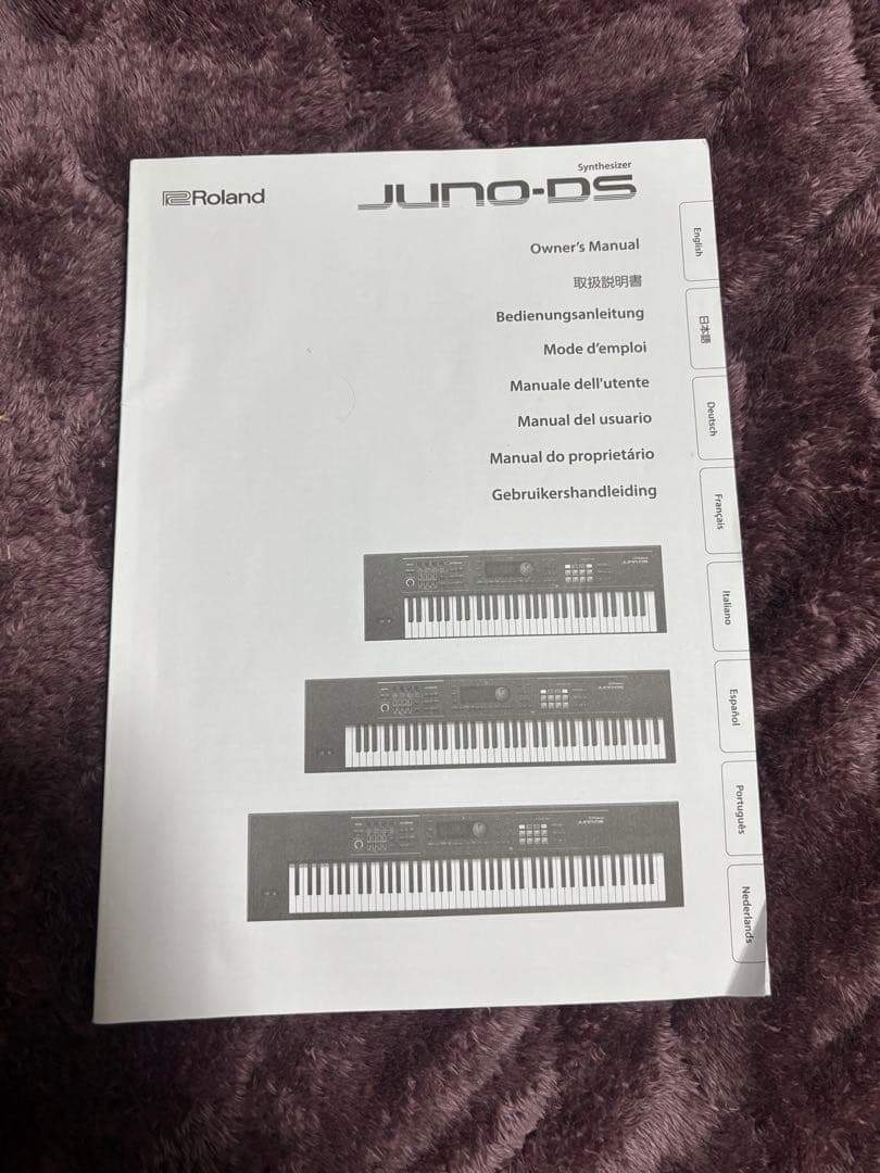 【ケース、説明書付】Roland Juno-DS61
