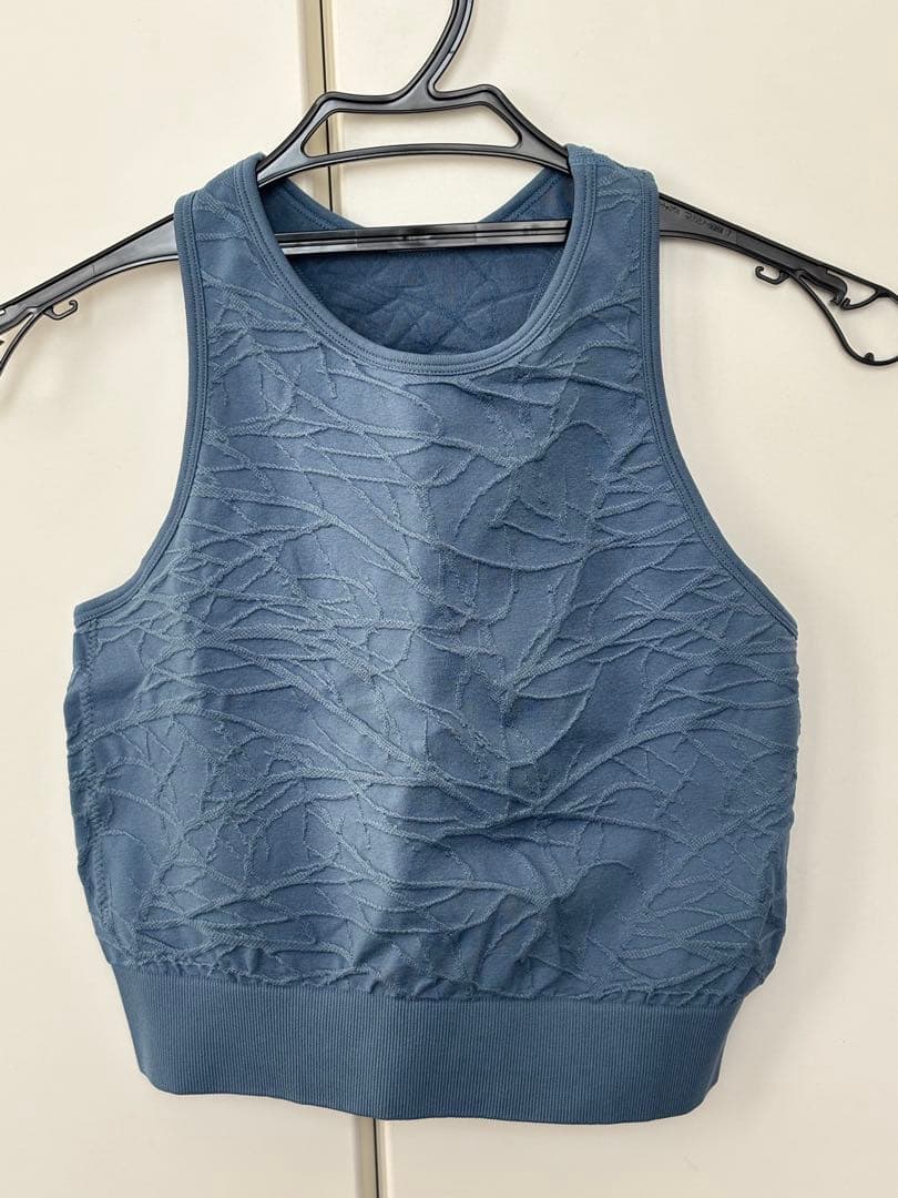 スカーラ　クロスタンクトップ　ターコイズ　M size