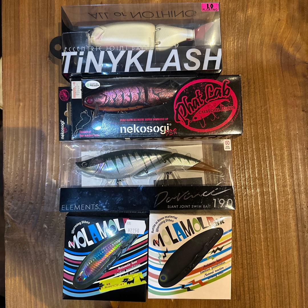 タイニークラッシュ、ネコソギ、ダヴィンチ、モラモラ