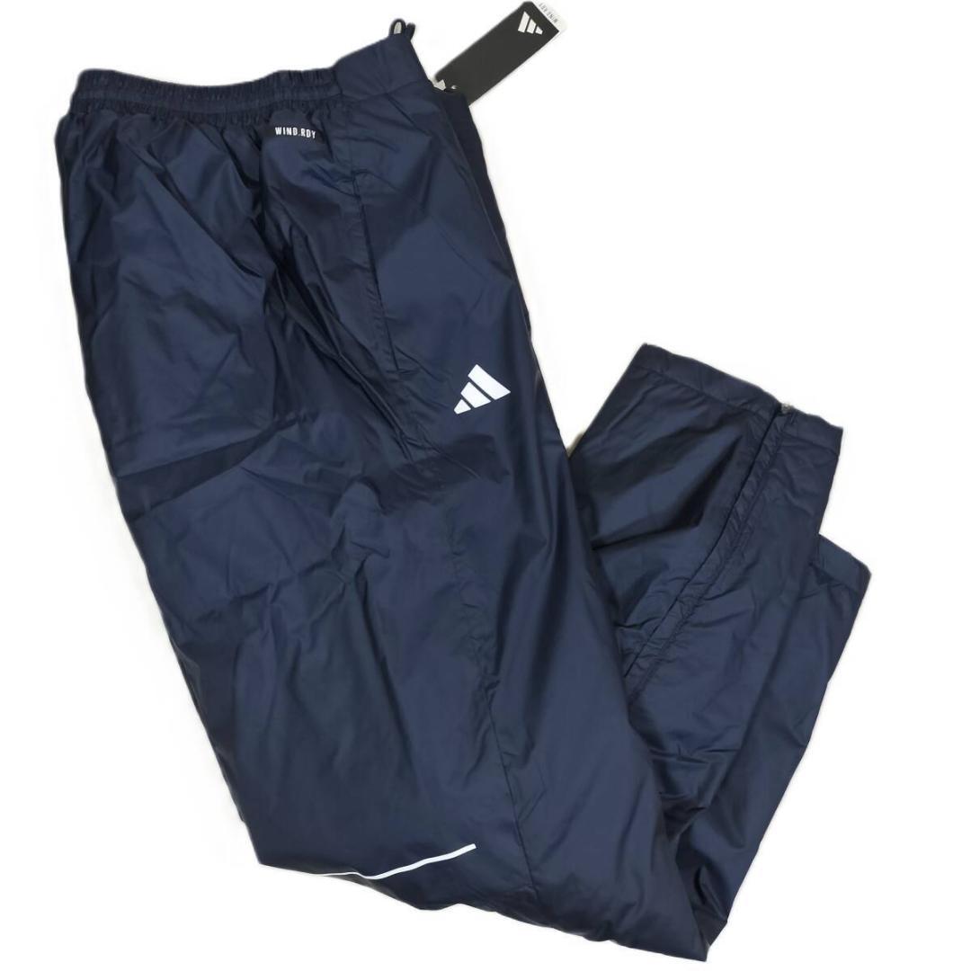 24,200円　アディダス　冬用　中綿　ウォーマー上下　IK6100　紺　M