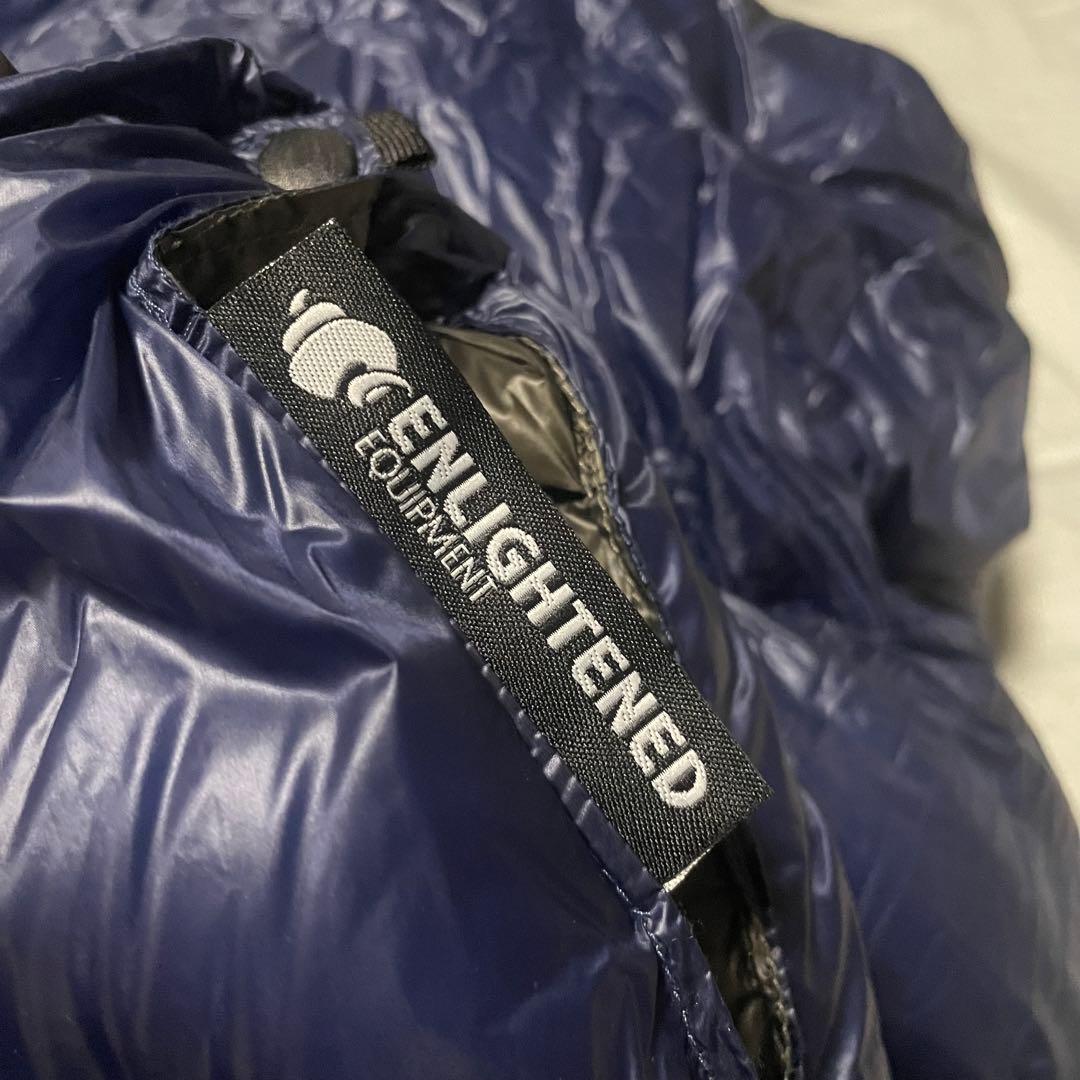 【未使用】EE レベレーション キルト 950FP 20°F ドラフトカラー付