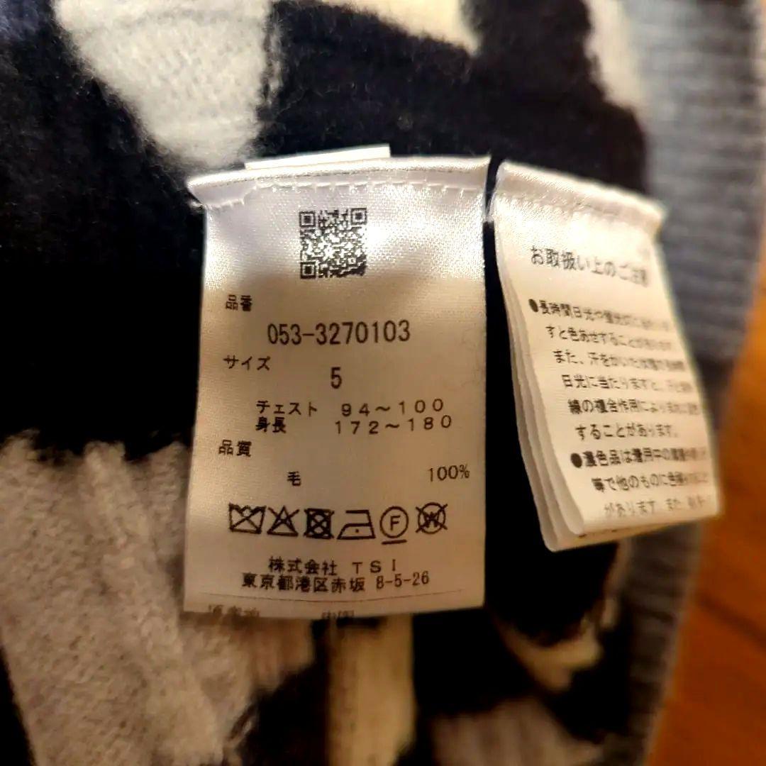 PEARLY GATES 迷彩柄 ニットセーター サイズ5　定価42000円