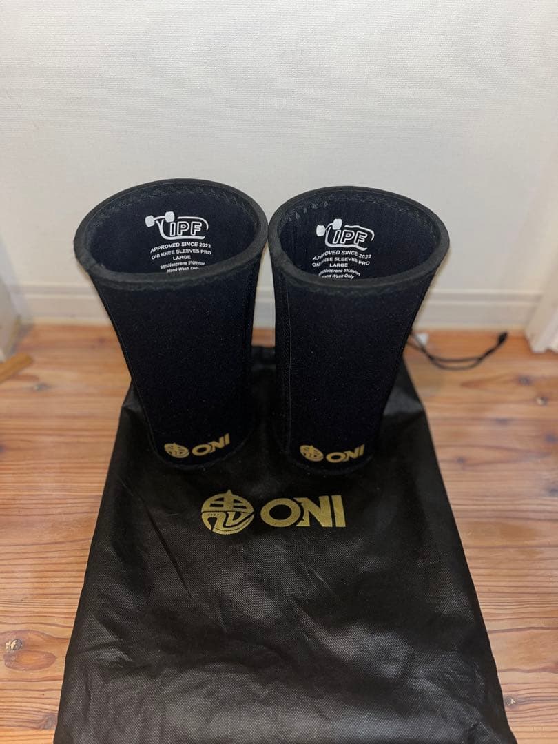 S級品 ONI ニースリーブ PRO Lサイズ 鬼プロ