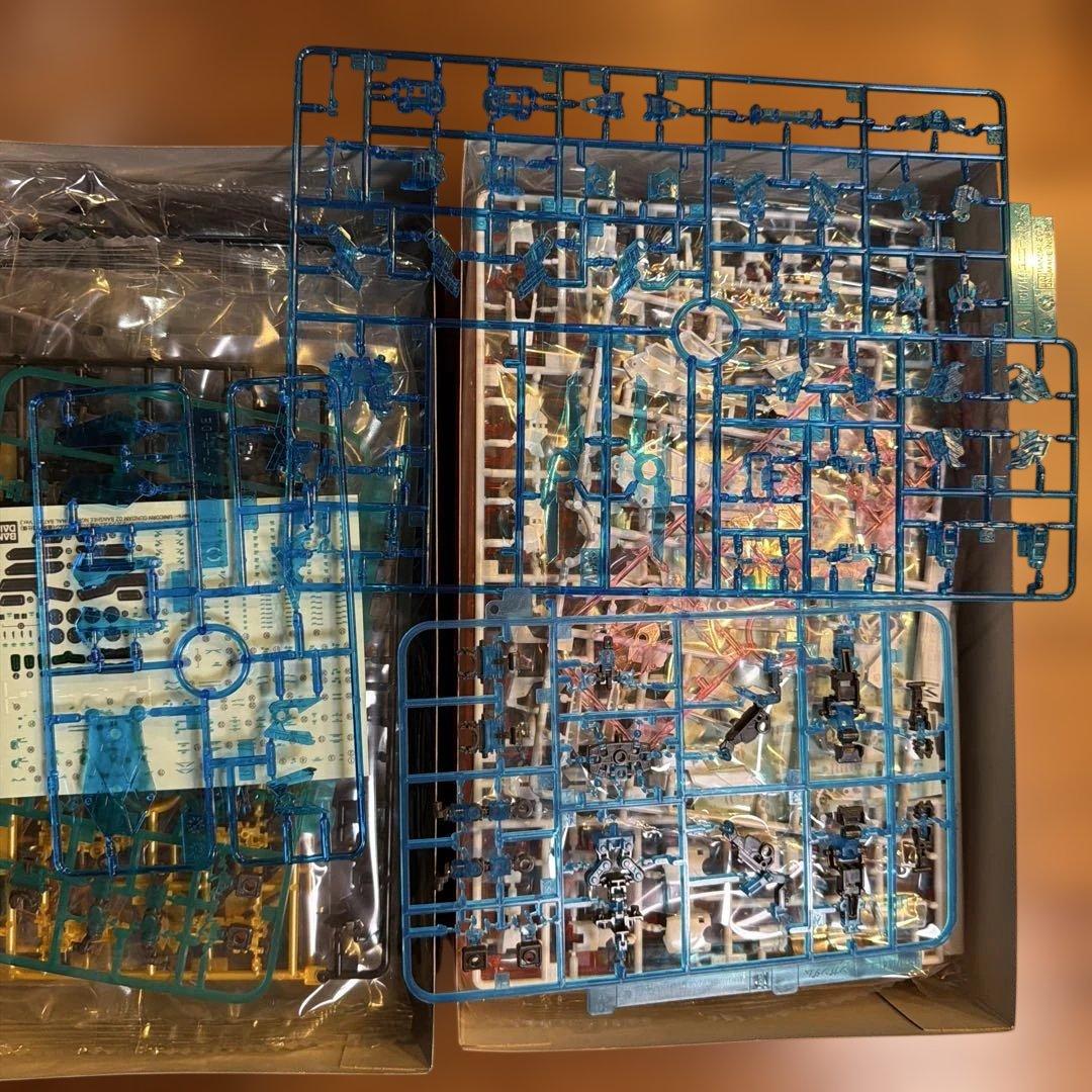 RG ユニコーンガンダム & バンシィ　未組立　ブルーサイコフレームおまけ