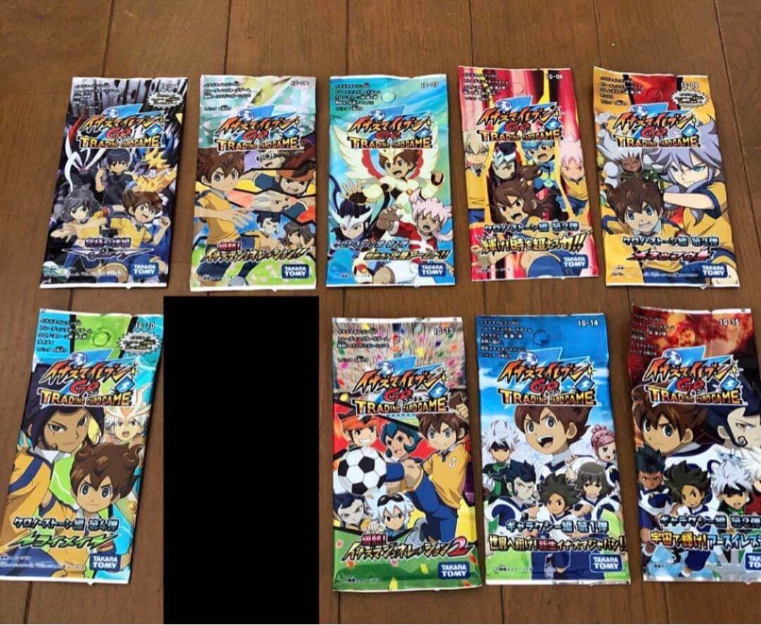 イナズマイレブン　新品未開封パック　9パック　TCG トレカ