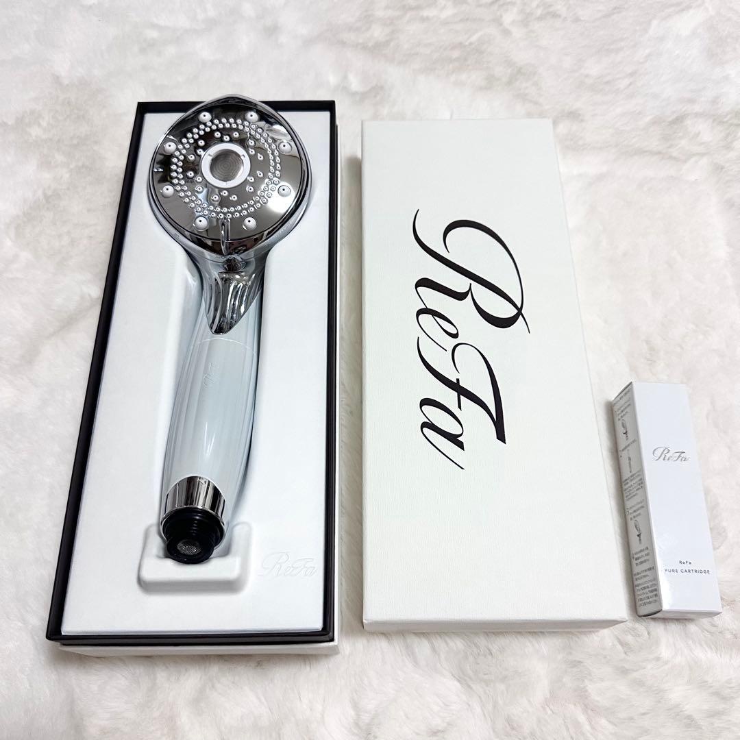 【新品未使用品】新品カートリッジ付　リファリファファインバブル ピュア/ホワイト