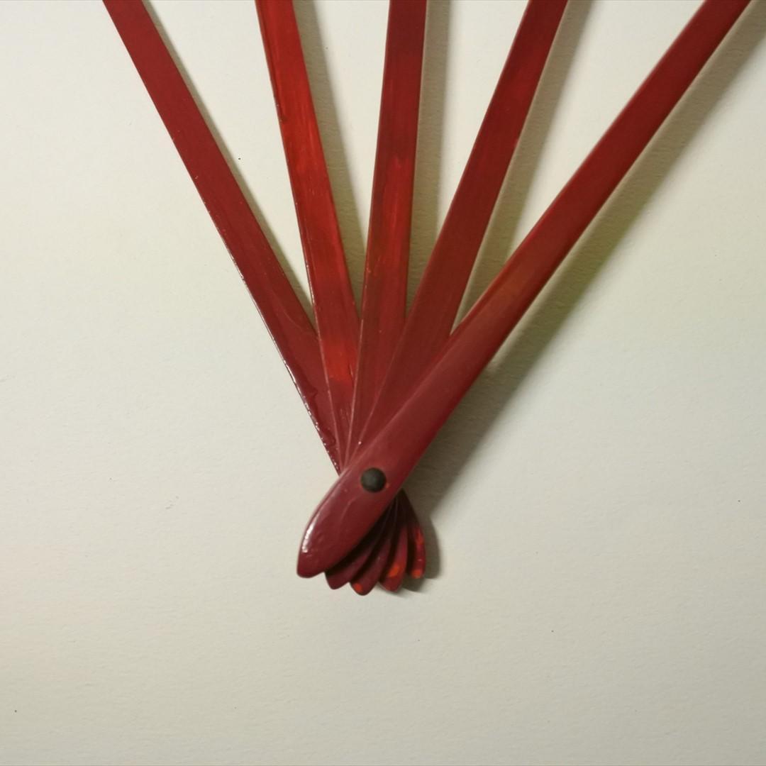 梅原龍三郎　リトグラフ　扇面裸婦図　求龍堂版 1954年　箱付　i