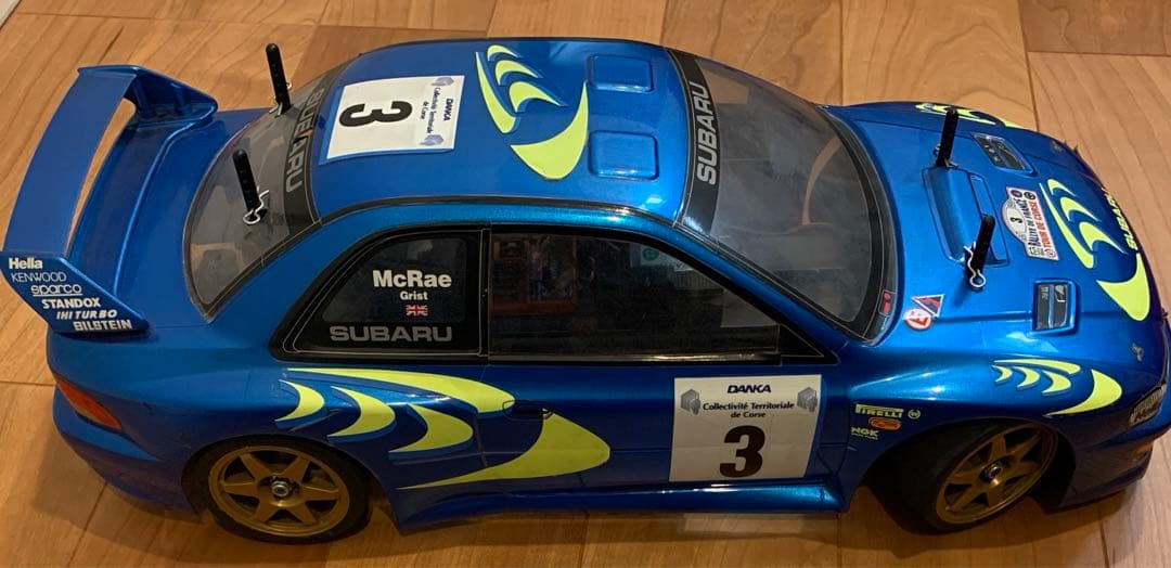 ラジコン　インプレッサ　ジャンク