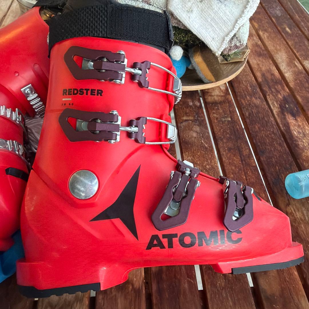 ATOMIC REDSTER 赤 スキー用ブーツ24.5cm
