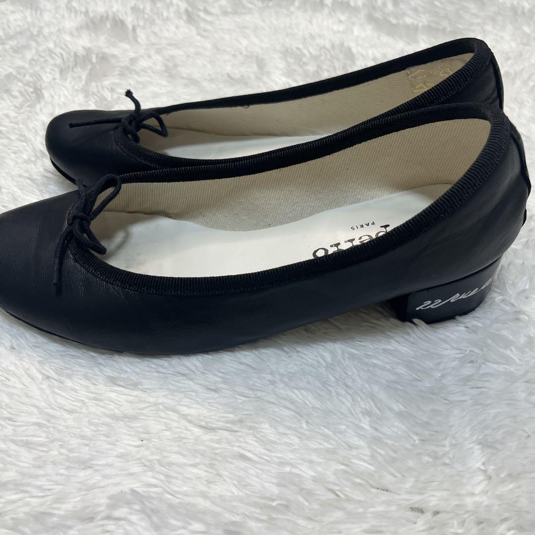 レア✨レペット Repetto サンドリオン バレエシューズ　ブラック レザー