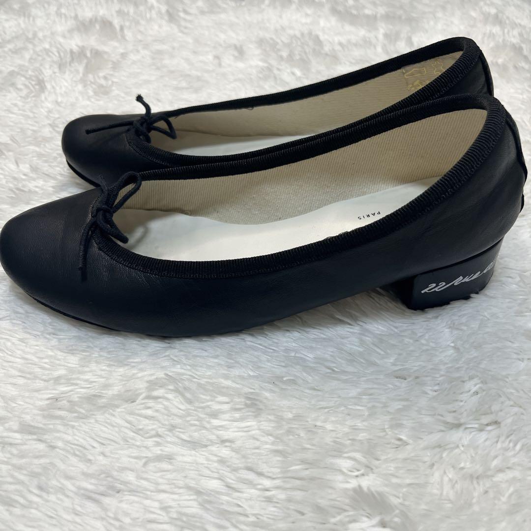レア✨レペット Repetto サンドリオン バレエシューズ　ブラック レザー