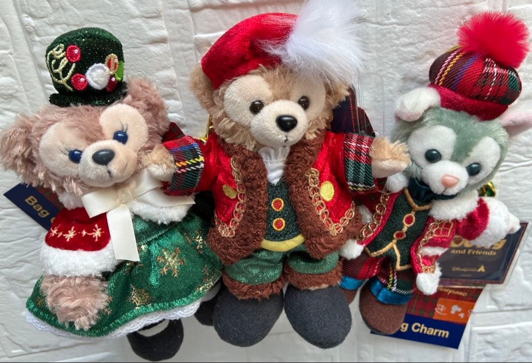 香港 ディズニー ハロウィン ダフフレ ぬいぐるみ 【7体set】