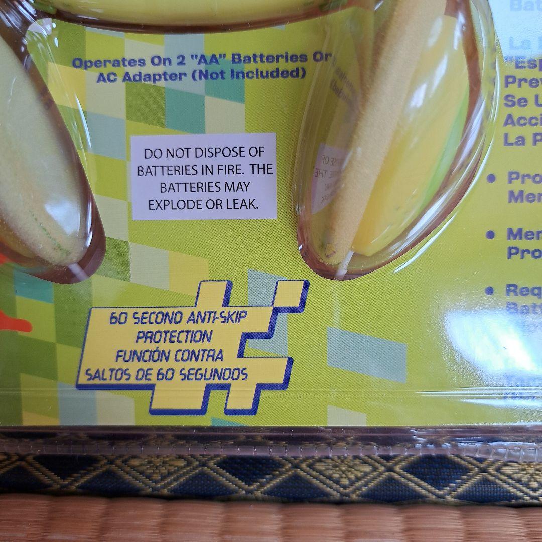 【未開封】スポンジボブ パーソナルCDプレーヤー SB110A