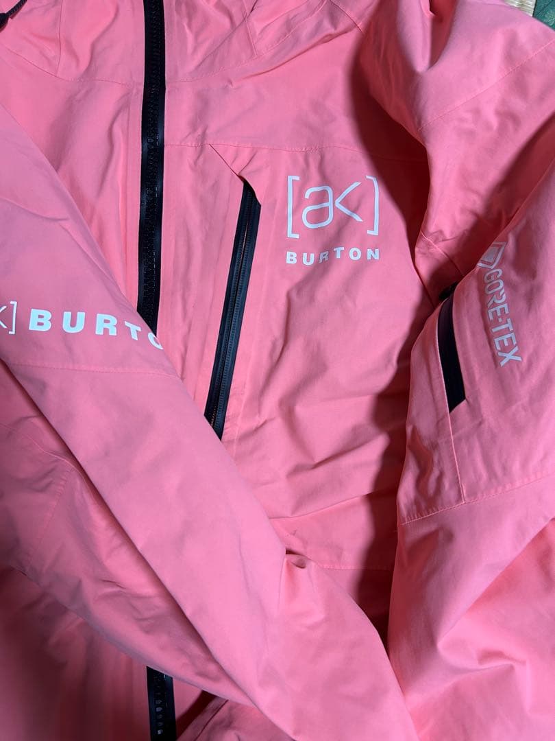 Burton [ak] ピンクジャケット 3L スノーボードウェア バートンak