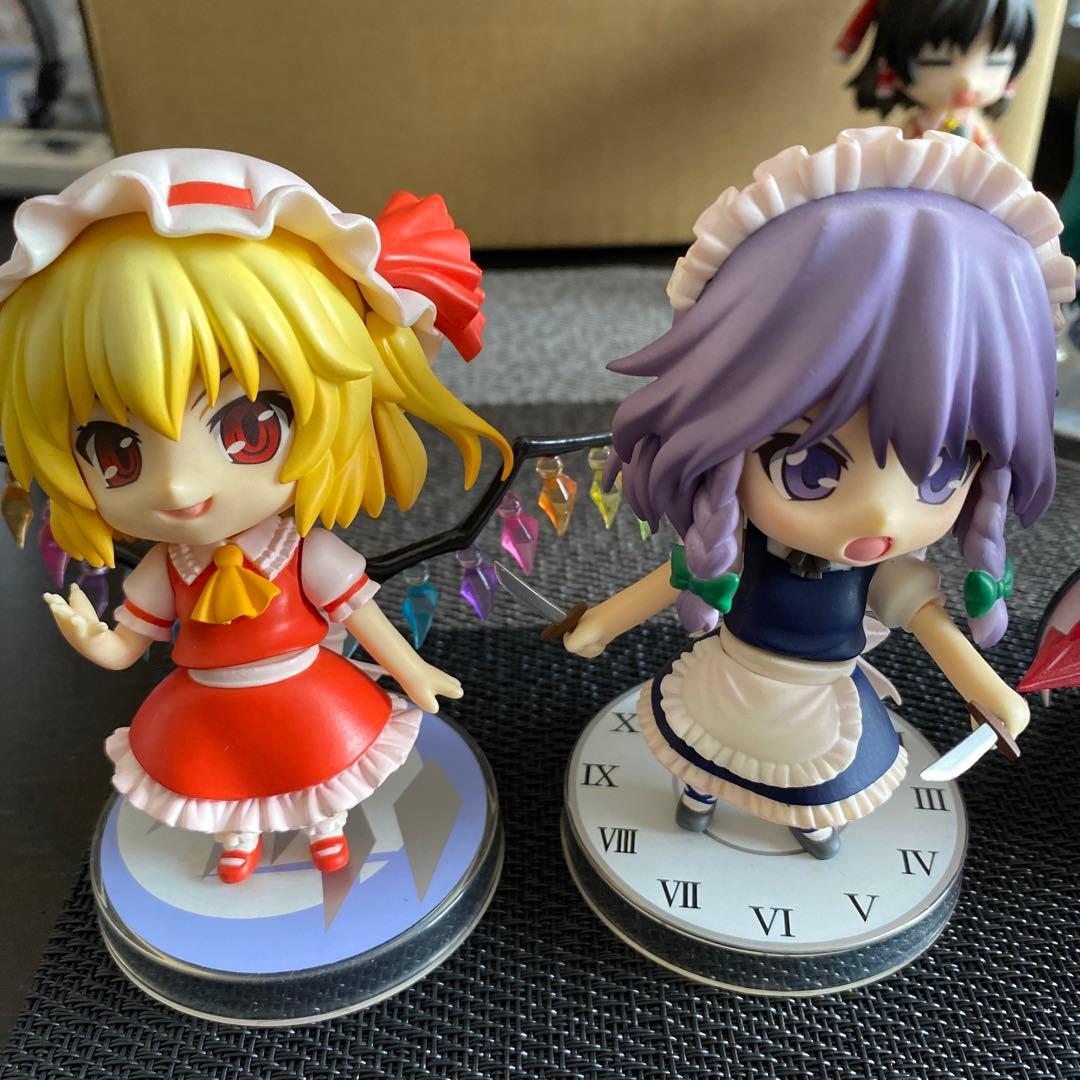 箱無ジャンク品］東方Projectねんどろいど7体セット