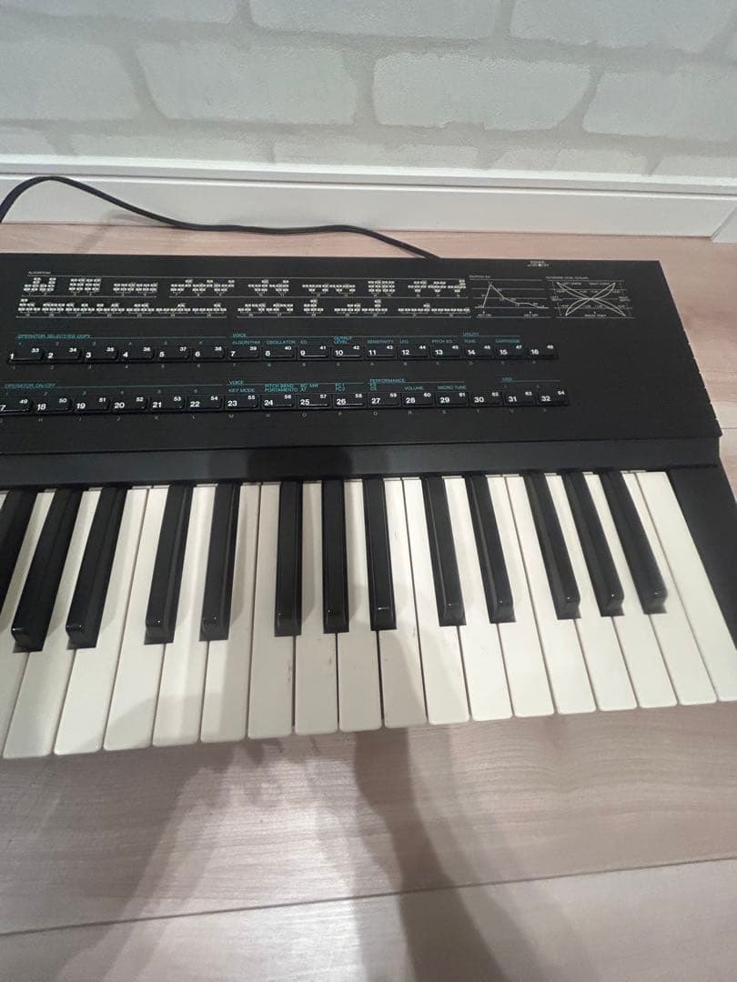 YAMAHA ヤマハ DX7s シンセサイザー 往年の名器 DX7S 完動品
