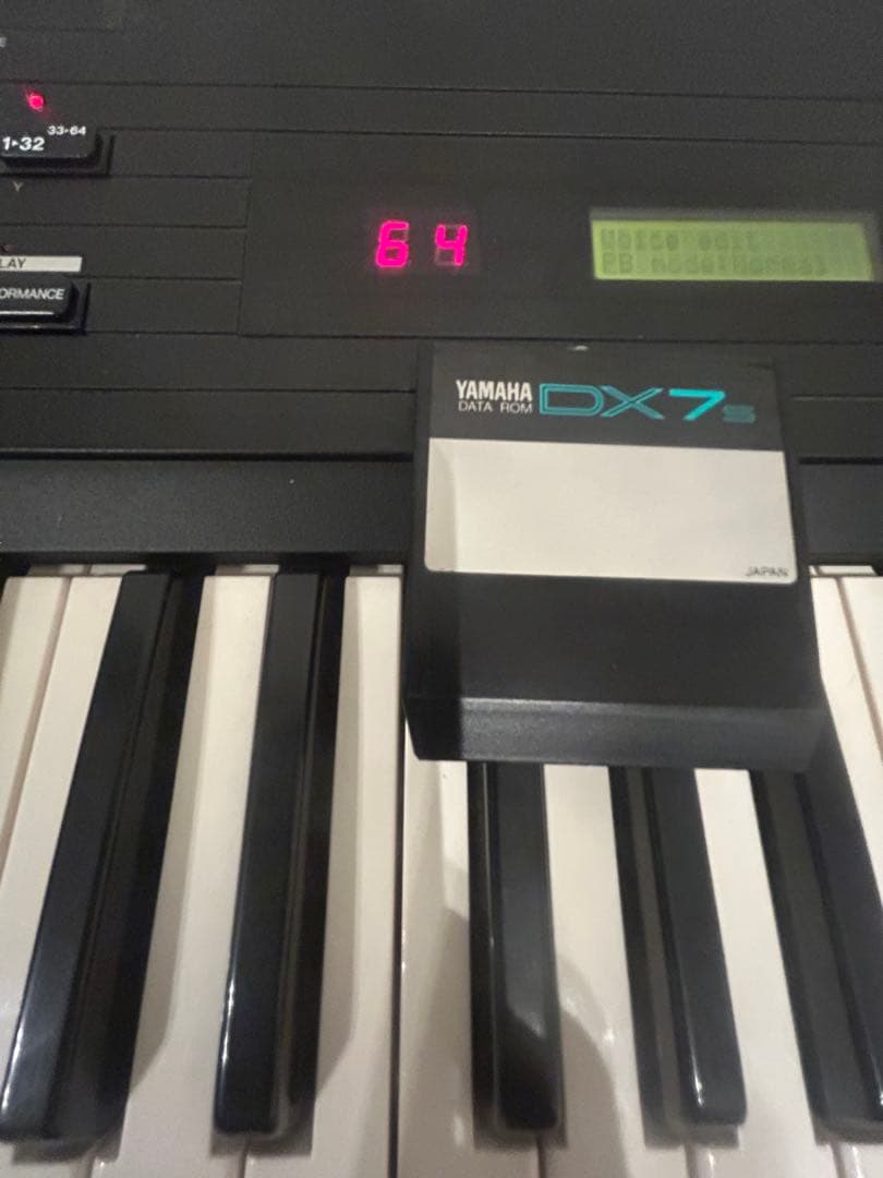 YAMAHA ヤマハ DX7s シンセサイザー 往年の名器 DX7S 完動品