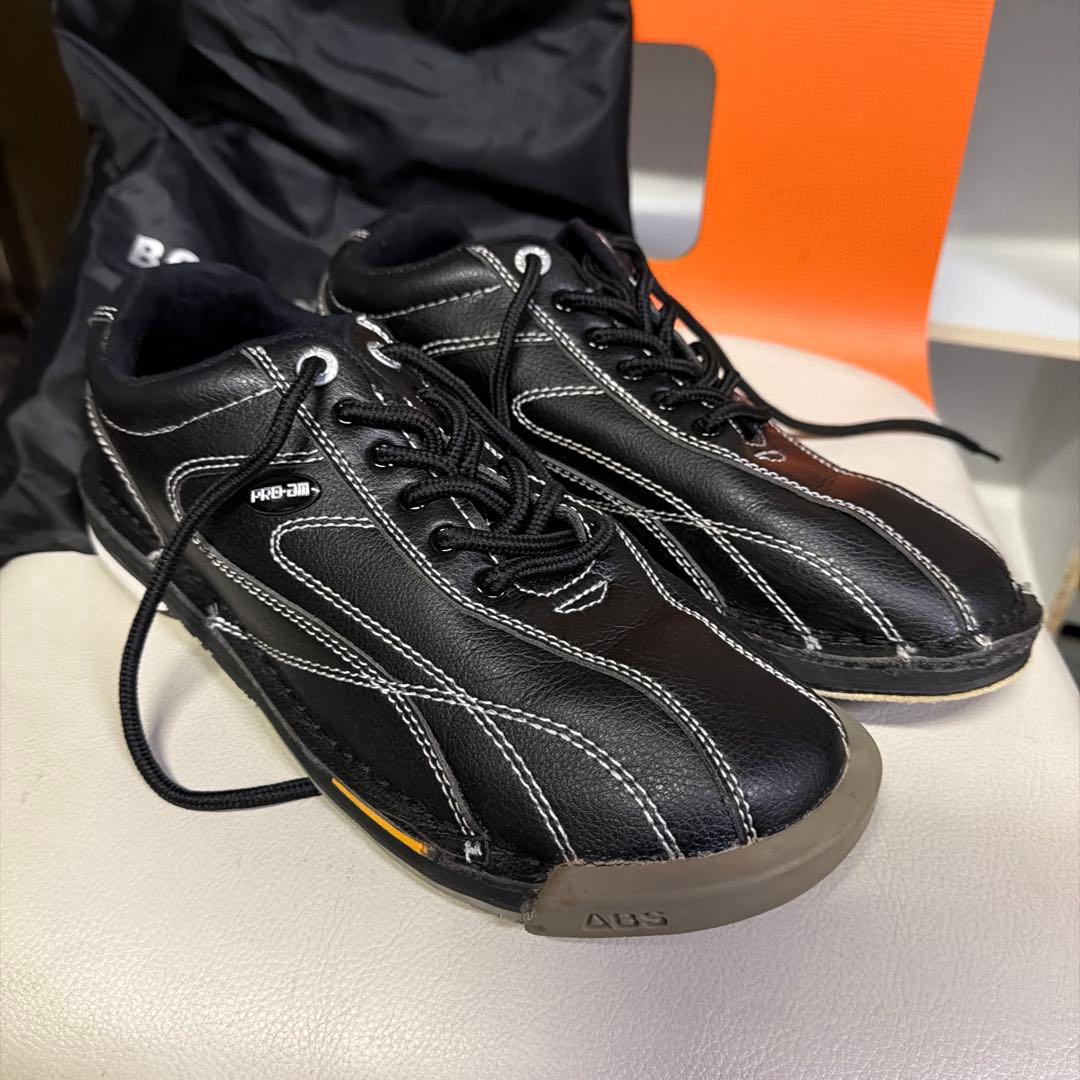 ABS ボウリングシューズ S-1500 黒 27cm