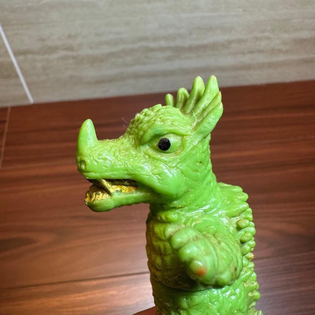 ブルマァク アンギラス ソフビ 当時物 珍色 4104