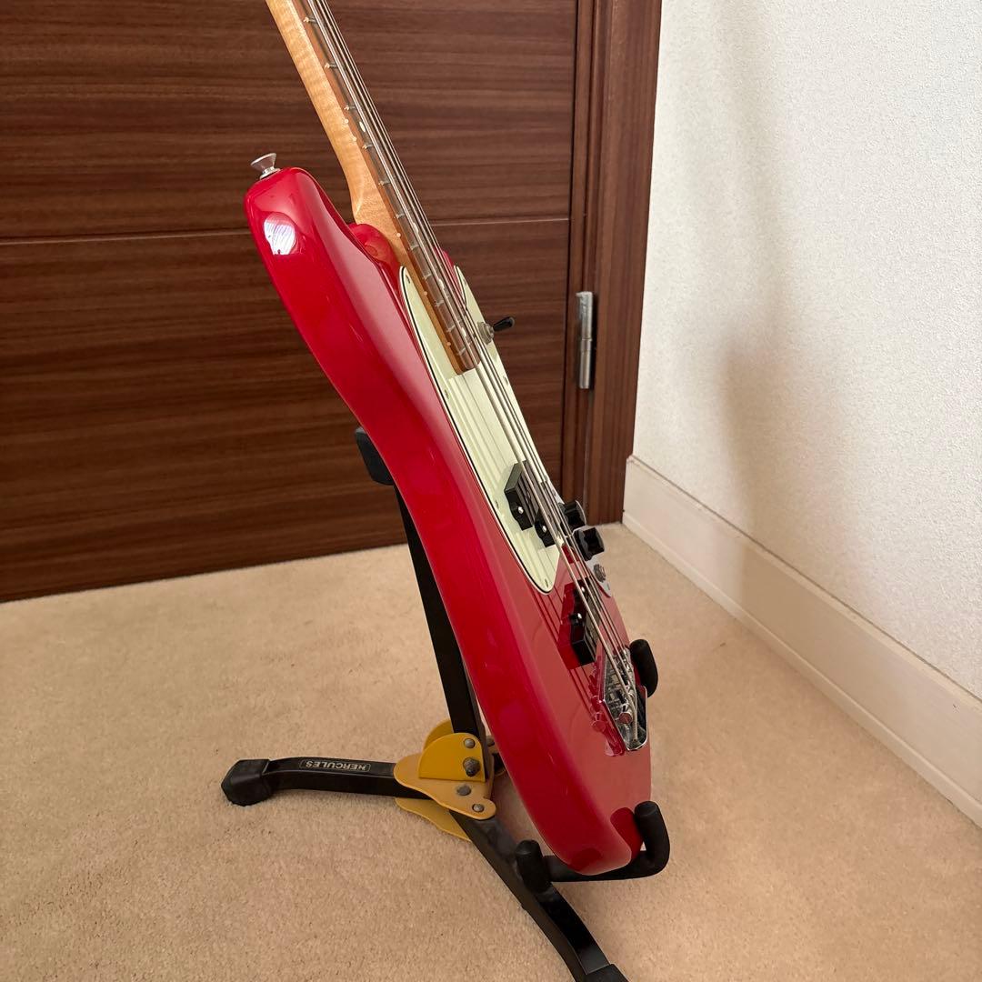 【廃版❣️貴重】Fender Mustang Bass PJ TorinoRed