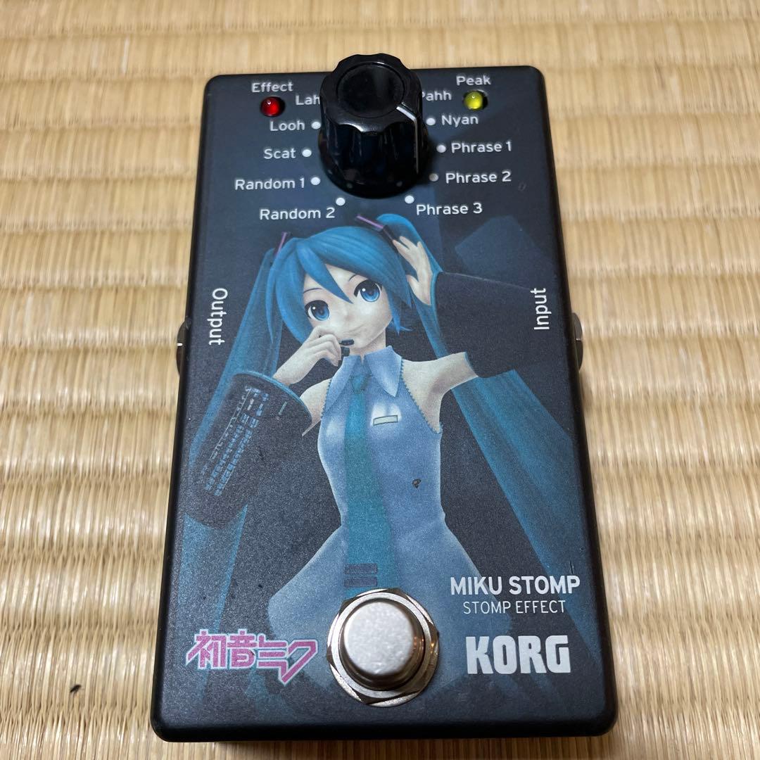 ‼️値下げ‼️超レアKORG MIKU STOMP コルグ　初音ミク