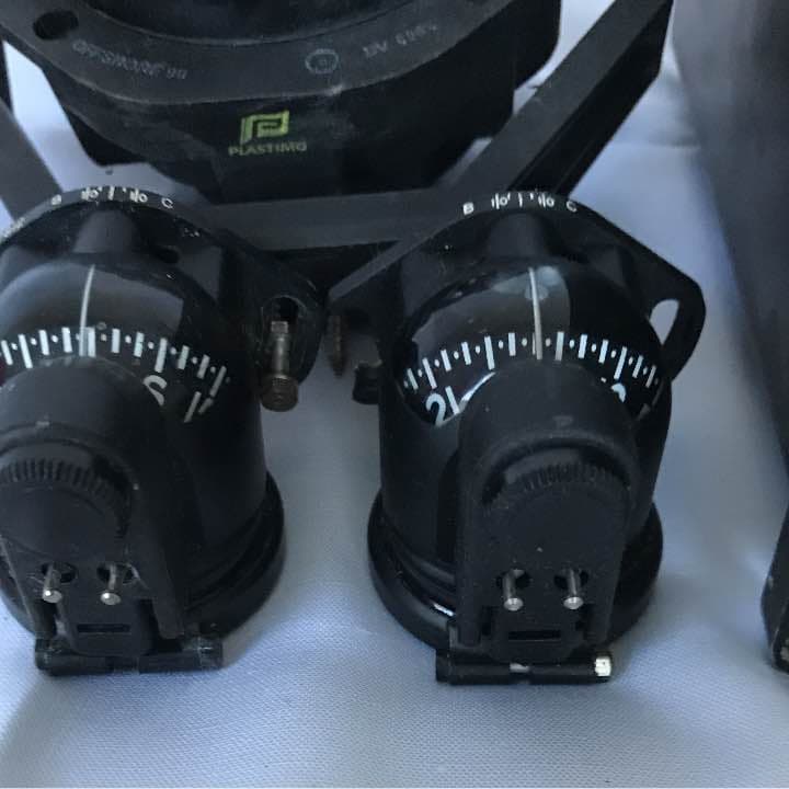 ヘリコプタージャイロ本物と舟コンパス