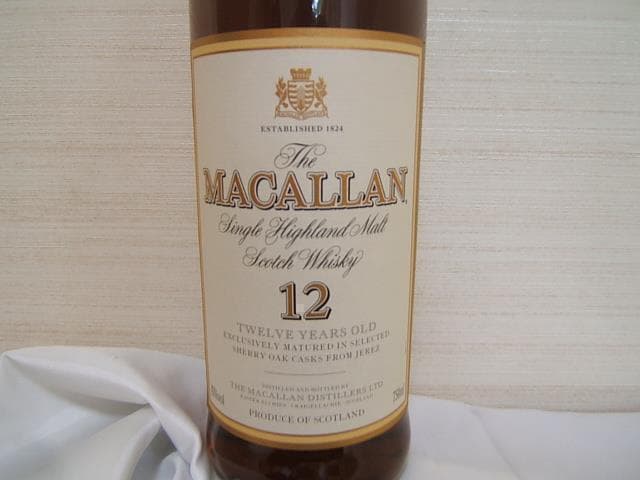 レア物 正規品 ザ・マッカラン12年 旧ボトル
