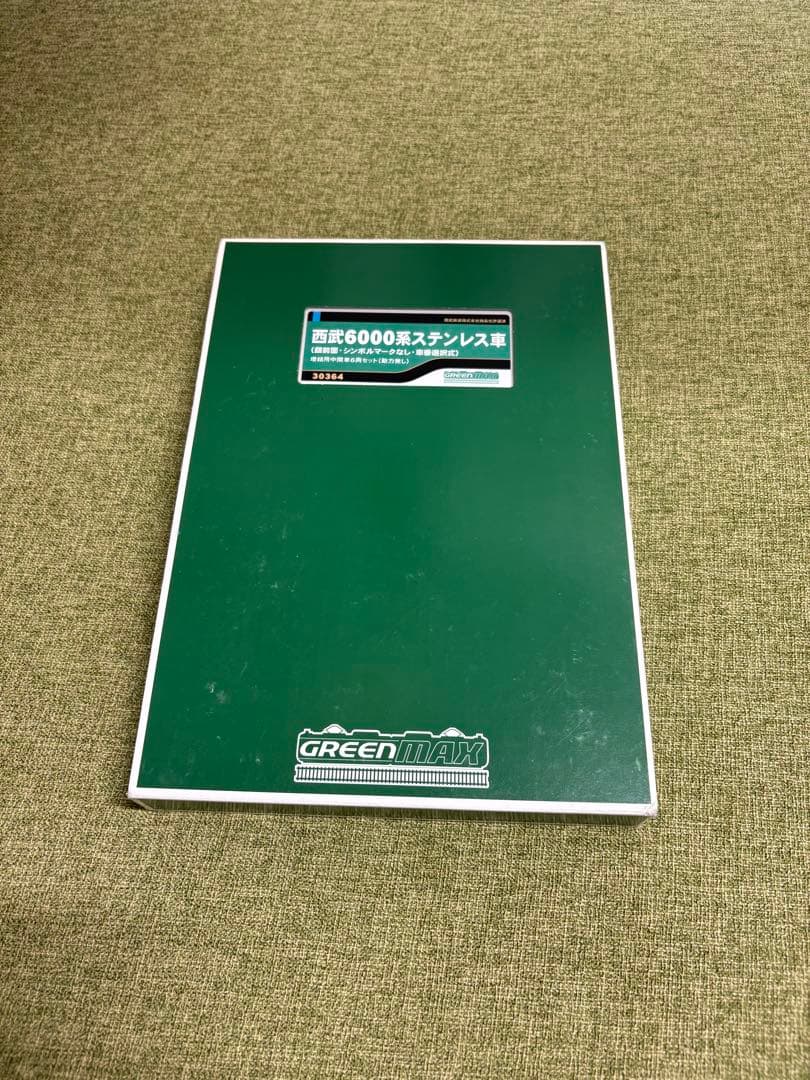 GREEN MAX 西武6000系 Nゲージ 鉄道模型10両 銀顔