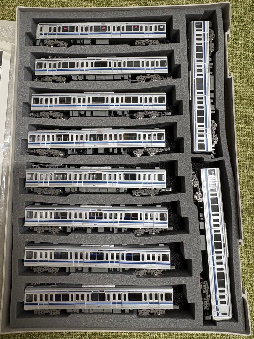 GREEN MAX 西武6000系 Nゲージ 鉄道模型10両 銀顔