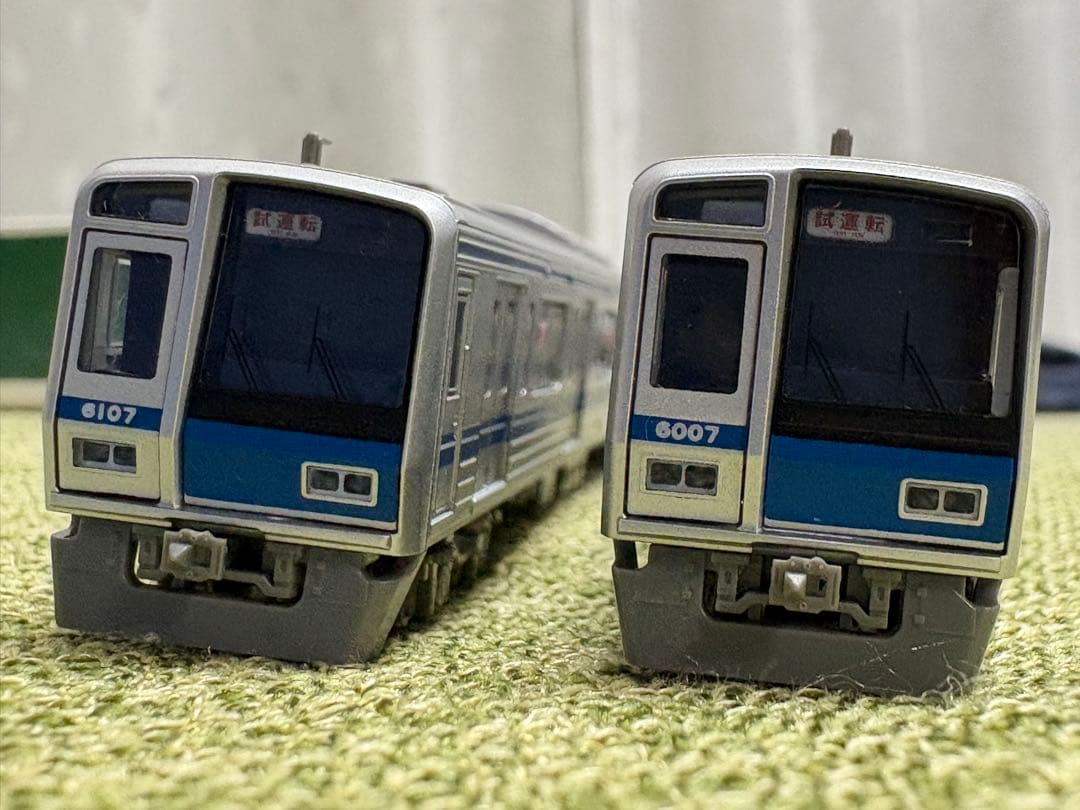 GREEN MAX 西武6000系 Nゲージ 鉄道模型10両 銀顔