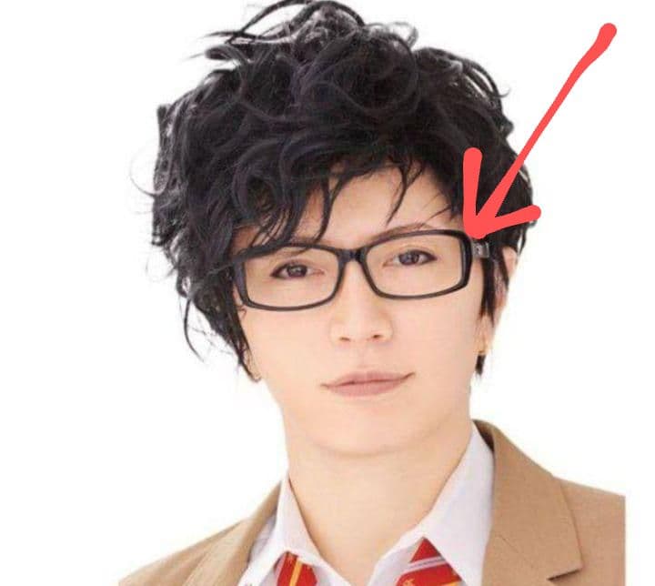 GACKT 眼鏡 黒龍 メガネ